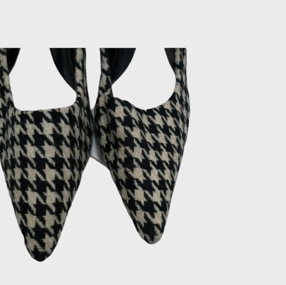 Amanda Smith Houndstooth Pumps Size 8.5 - Picture 3 of 7